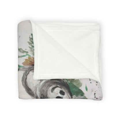 Soft Polyester Blanket Panda