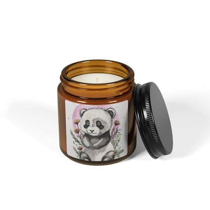 Scented Soy Candle (Multi-Size, Amber Jar)