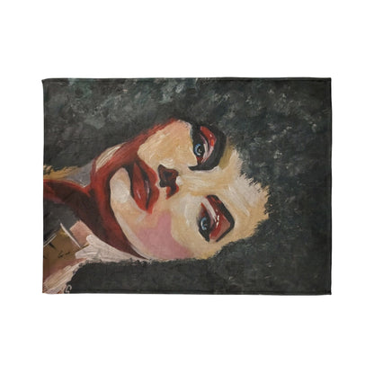 Soft Polyester Blanket - Afro chick