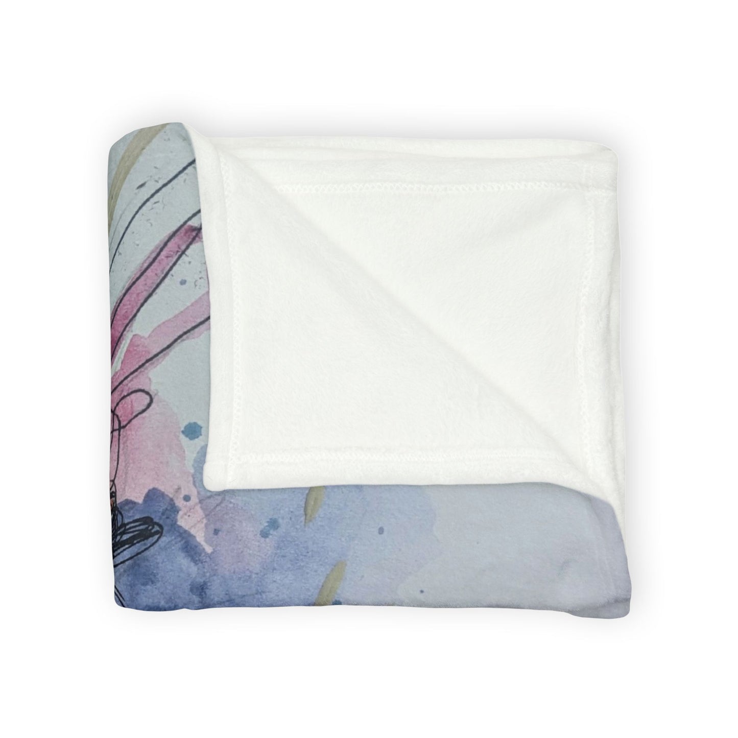 Soft Polyester Blanket - sister rabbit