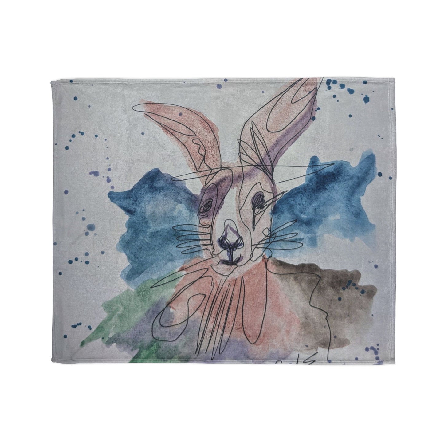 Soft Polyester Blanket - brother rabbit