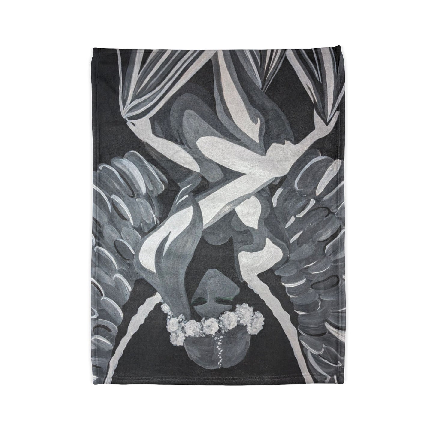 Soft Polyester Blanket - concrete angel