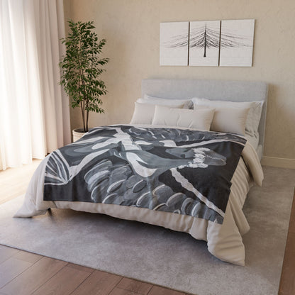 Soft Polyester Blanket - concrete angel