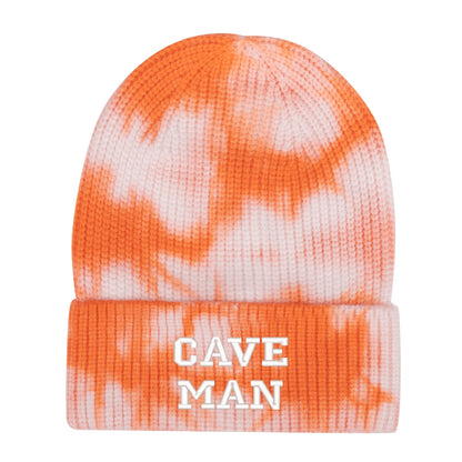 CAVE MAN Embroidered Name /Texts Camo Knitted Hats (C3 Cave)