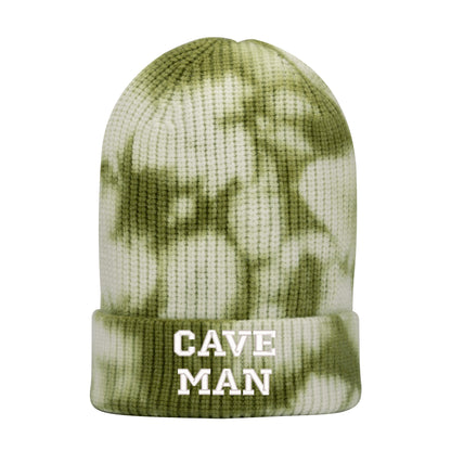 CAVE MAN Embroidered Name /Texts Camo Knitted Hats (C3 Cave)