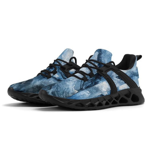 C3 Cave 'Watercolour storm' Mens MD Sport Trainers