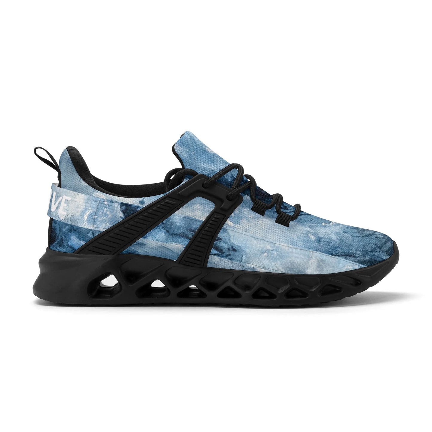 C3 Cave 'Watercolour storm' Mens MD Sport Trainers