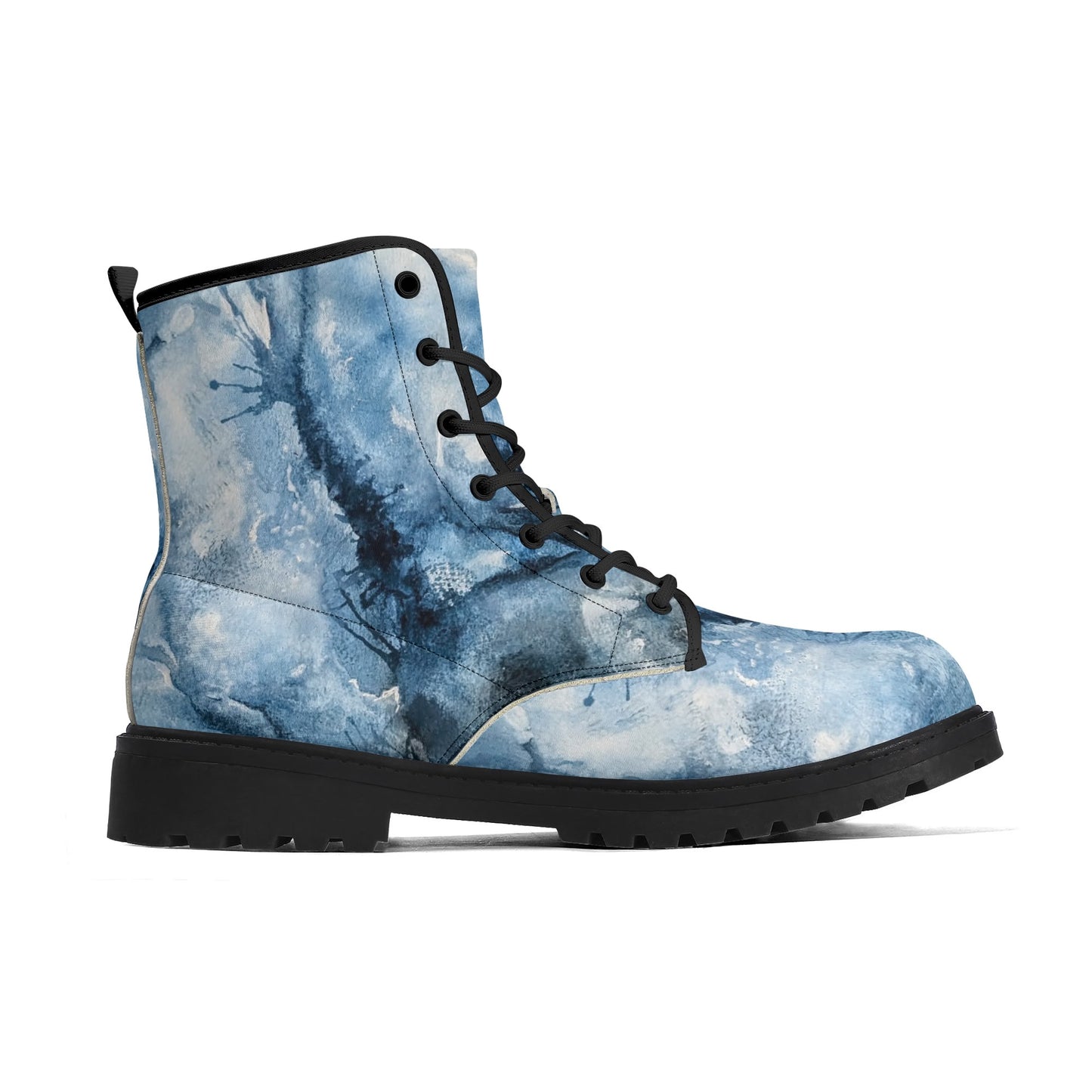 C3 Cave Mens 'Watercolour Storm' Leather Boots