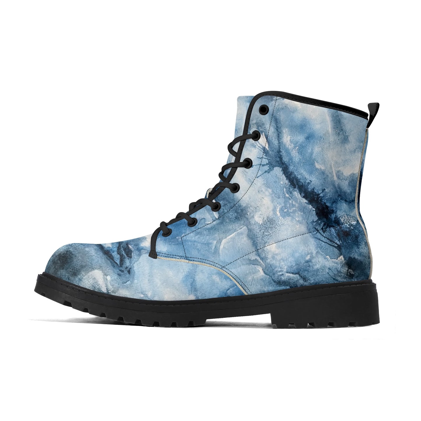 C3 Cave Mens 'Watercolour Storm' Leather Boots