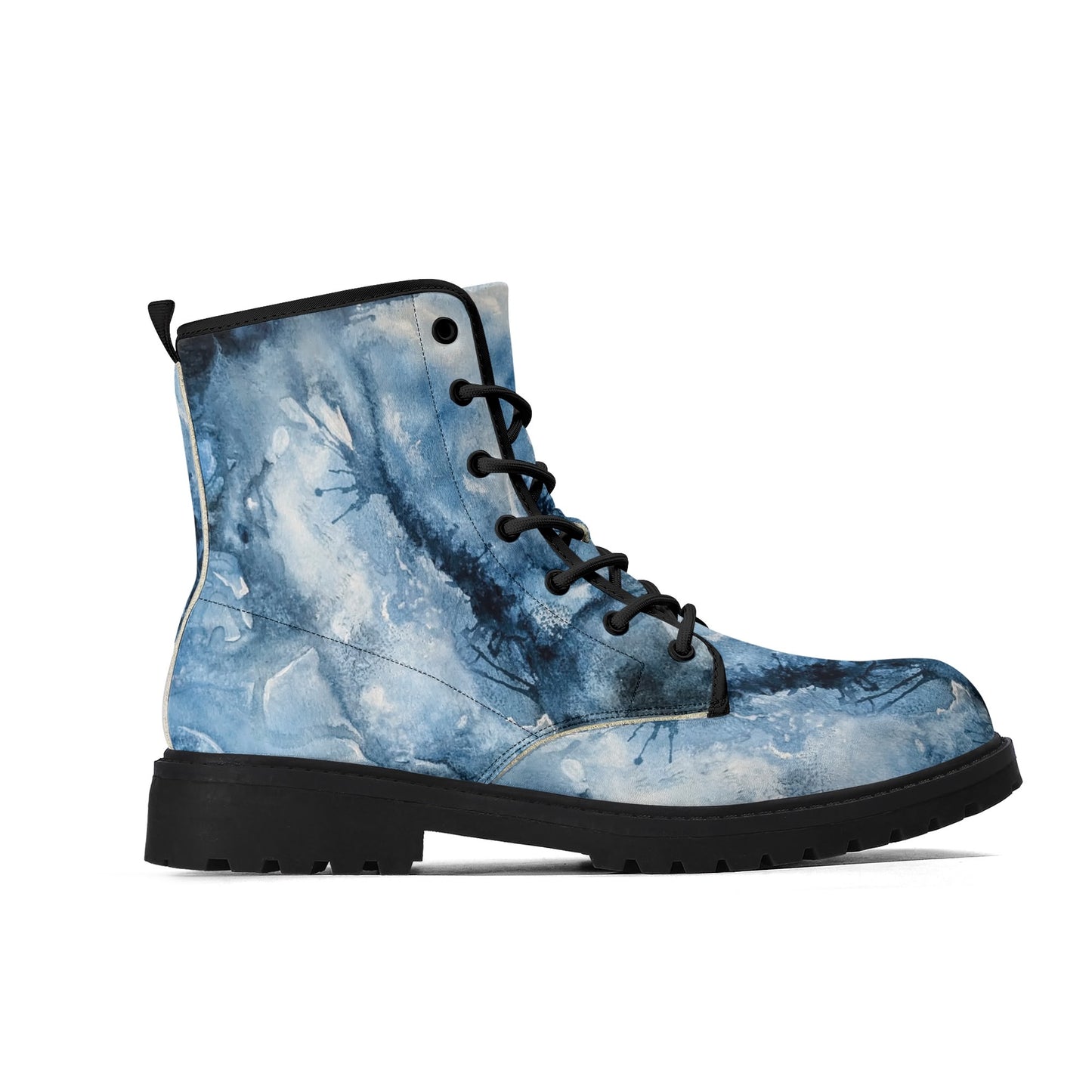 C3 Cave Mens 'Watercolour Storm' Leather Boots