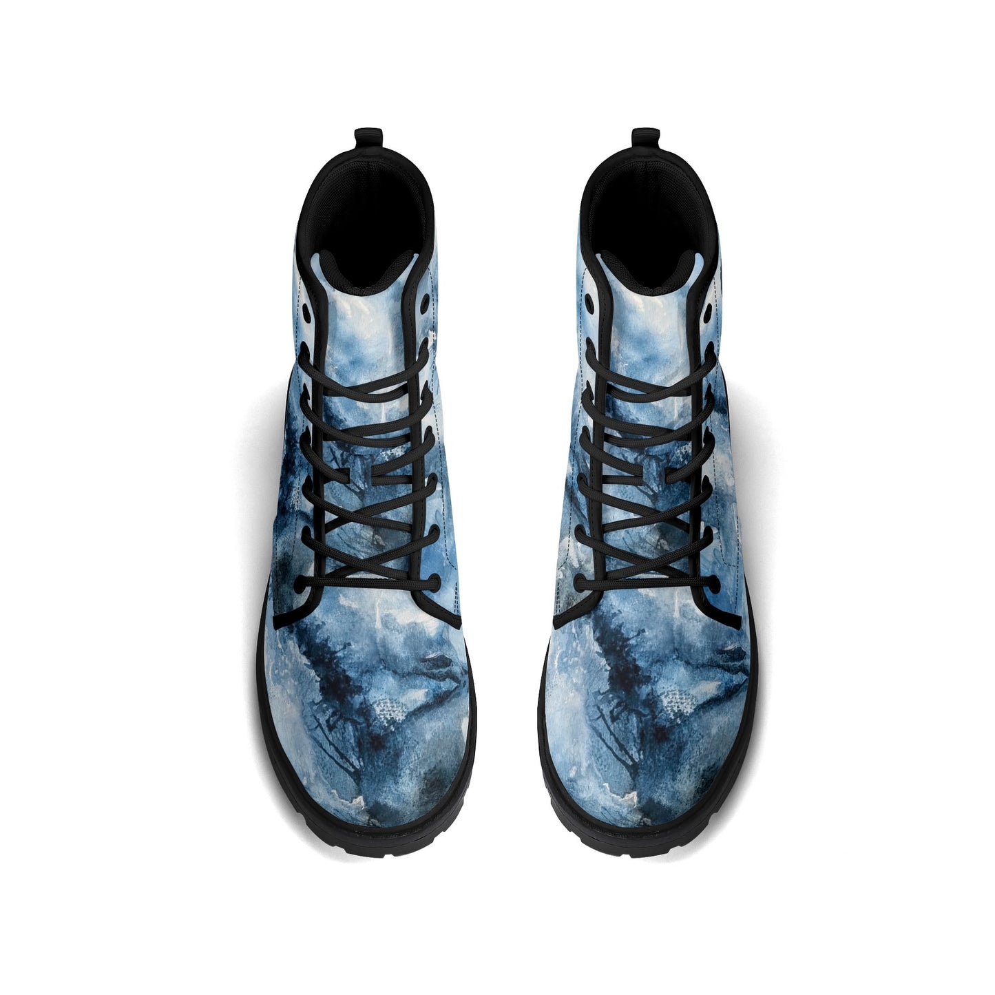 C3 Cave Mens 'Watercolour Storm' Leather Boots