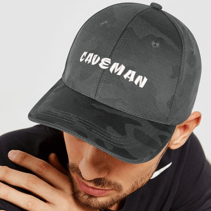 C3 Cave CaveMan  Embroidered Sports Camo Cap