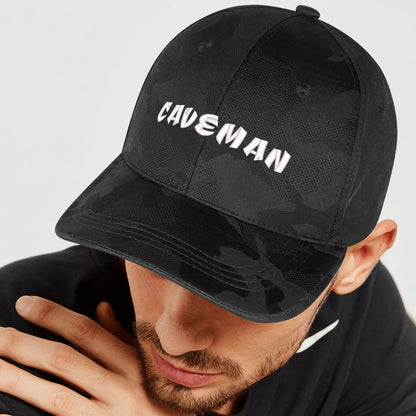 C3 Cave CaveMan  Embroidered Sports Camo Cap