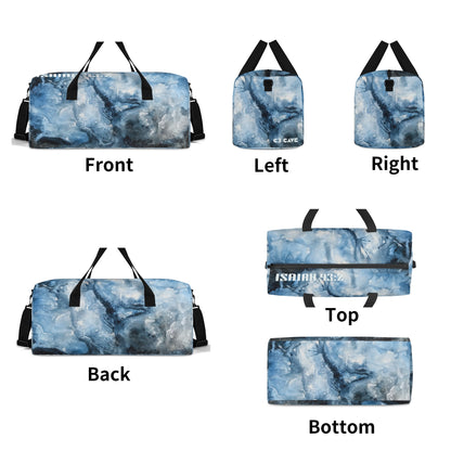 Watercolour Storm Travel/ Gym Duffel Bags