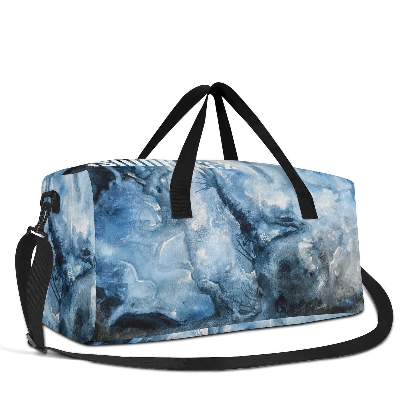 Watercolour Storm Travel/ Gym Duffel Bags