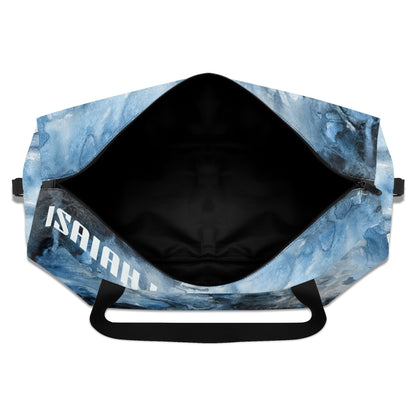 Watercolour Storm Travel/ Gym Duffel Bags