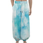 sky blue Unisex Lantern waffle bottoms