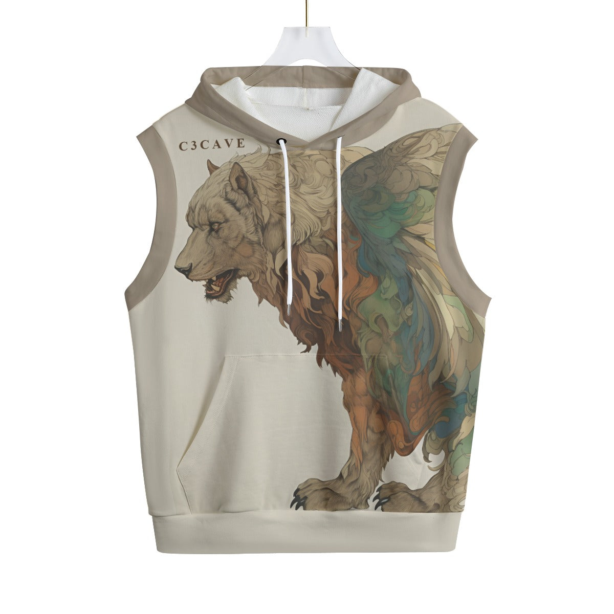 C3CAVE Griffin Print Unisex Cotton vest