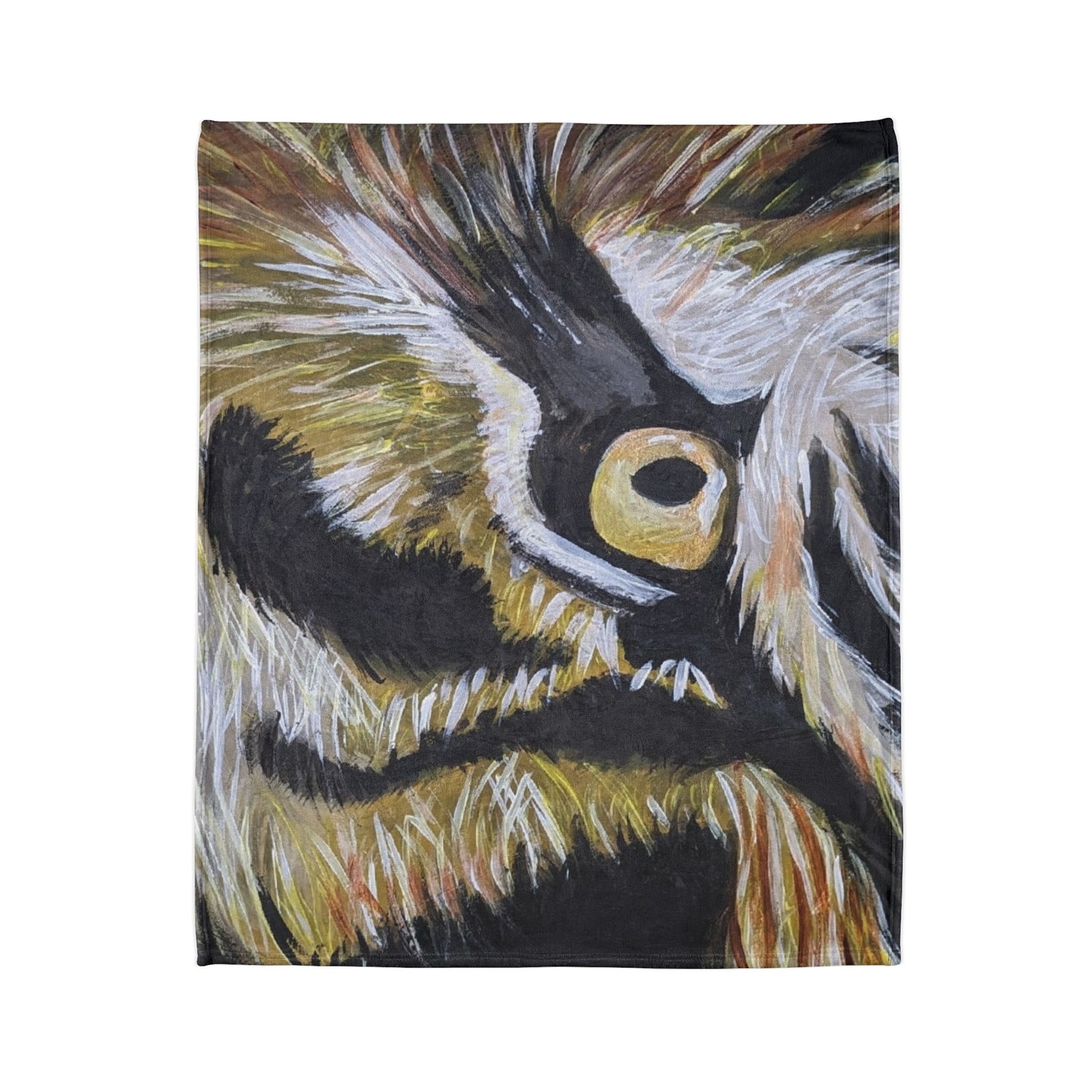 Soft Polyester Blanket -tiger