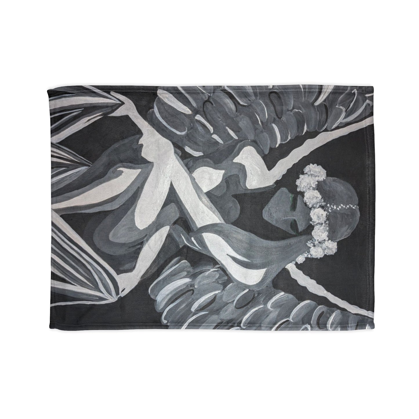 Soft Polyester Blanket - concrete angel