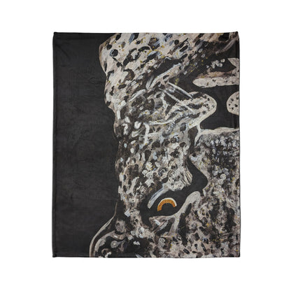 C3 Cave Soft Polyester Blanket - leopard