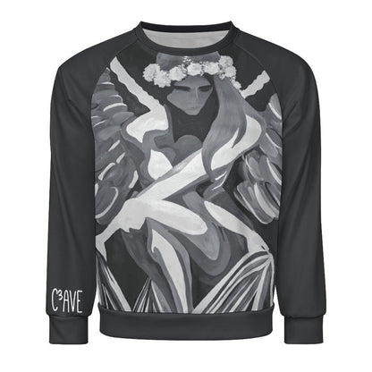 C3 Cave Men's Crewneck Sweatshirt Raglan