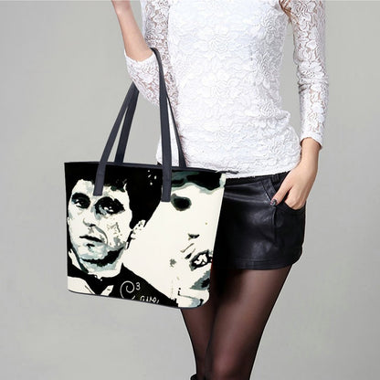 C3 Cave Women's Al Pacino Leather  Tote Bag