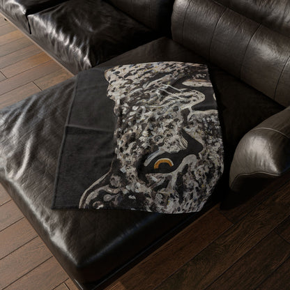 C3 Cave Soft Polyester Blanket - leopard