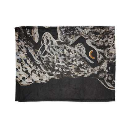 C3 Cave Soft Polyester Blanket - leopard