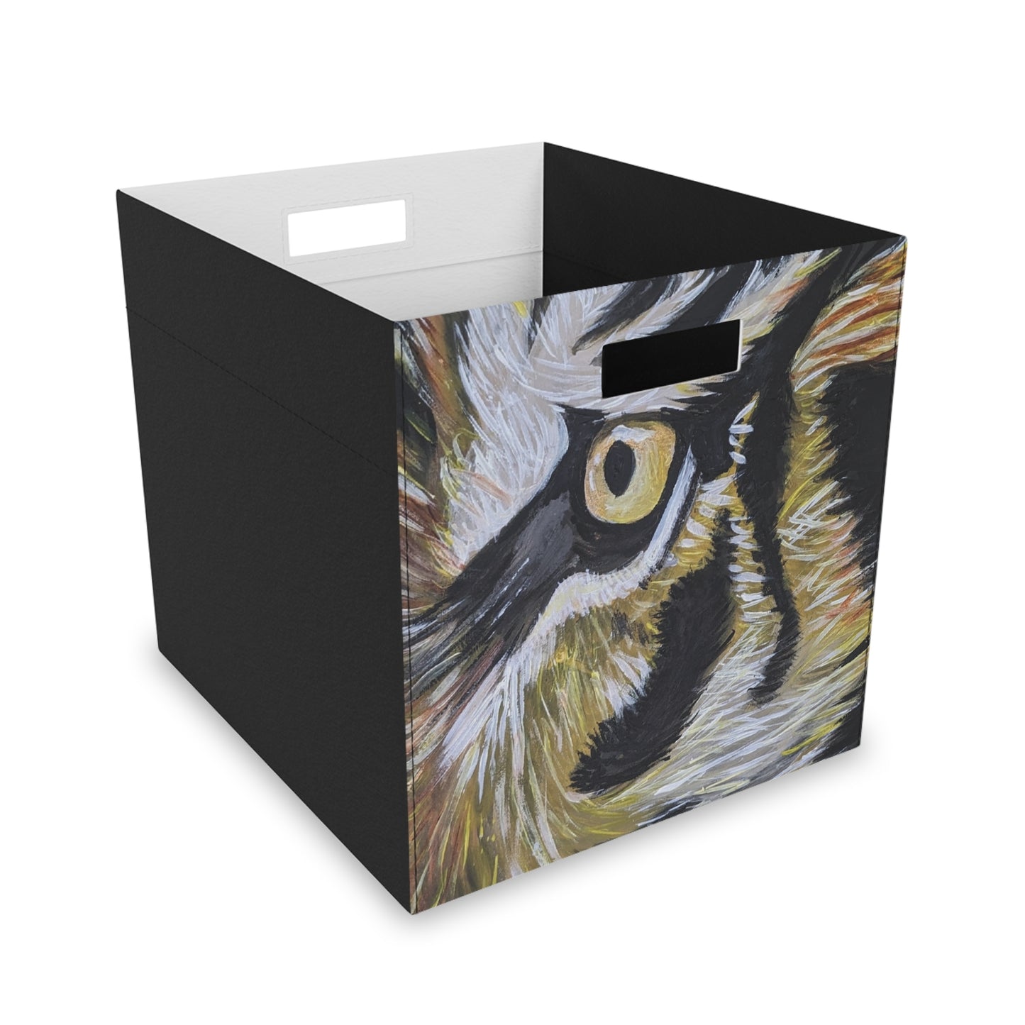 Felt Storage Box - Tiger