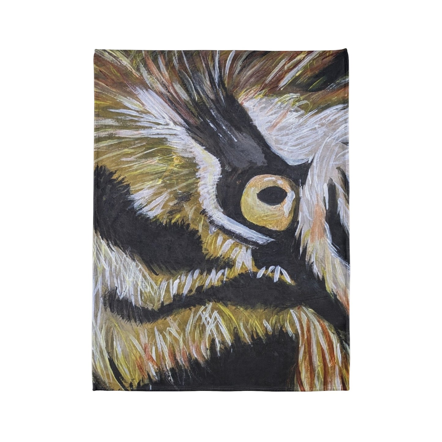 Soft Polyester Blanket -tiger