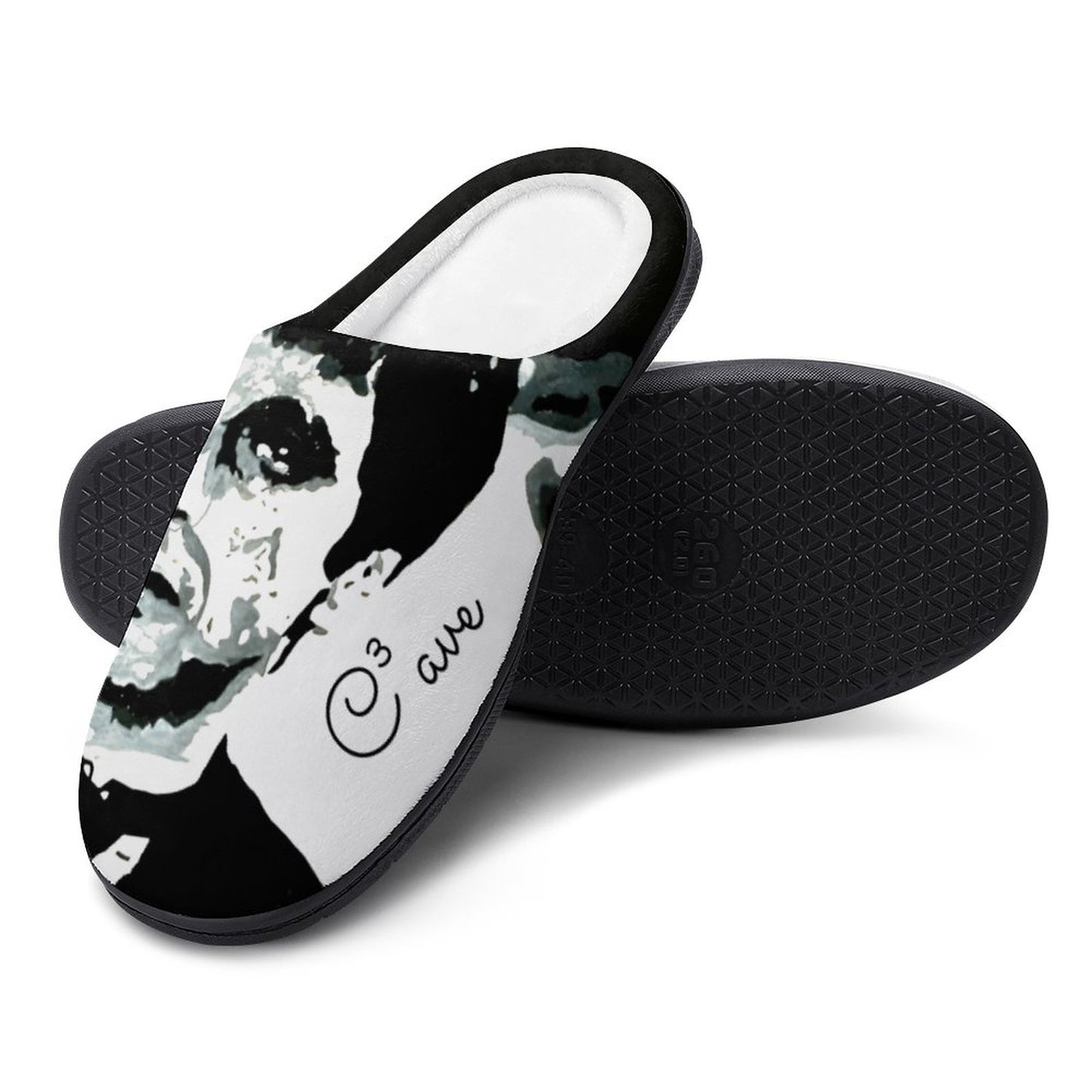 C3 Cave Al Pacino Painting printed on Men's Cotton Slippers