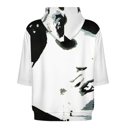 C3 Cave Al Pacino painting print - Thick Half Sleeve Hoodie