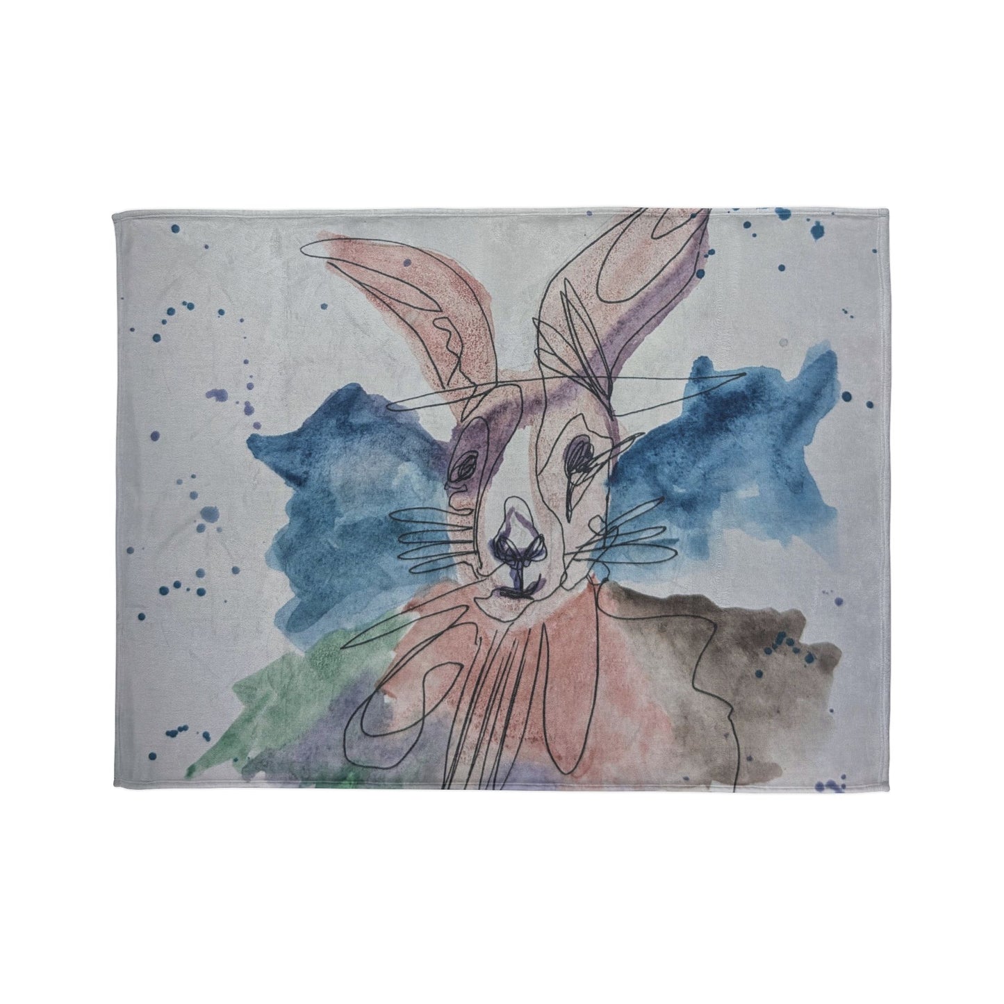 Soft Polyester Blanket - brother rabbit