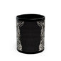 Black Mug (11oz) - leopard