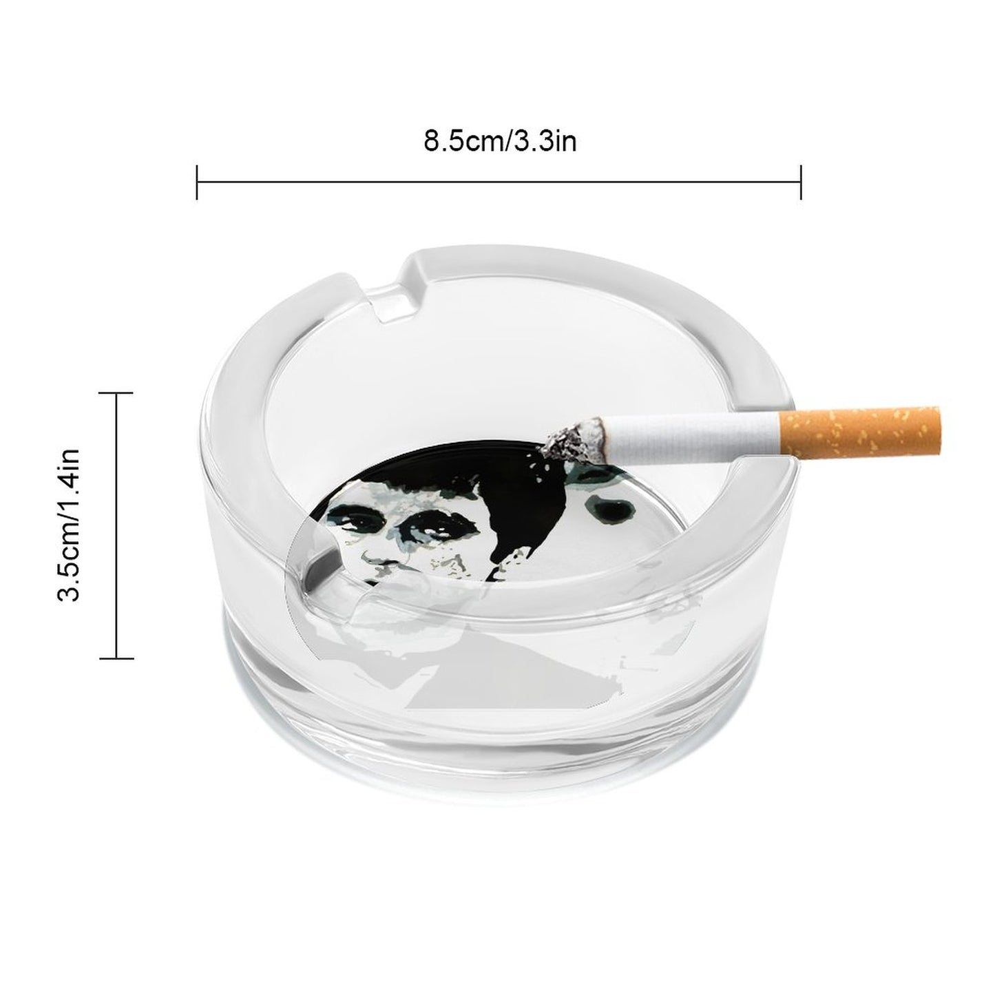 Glass Ashtray