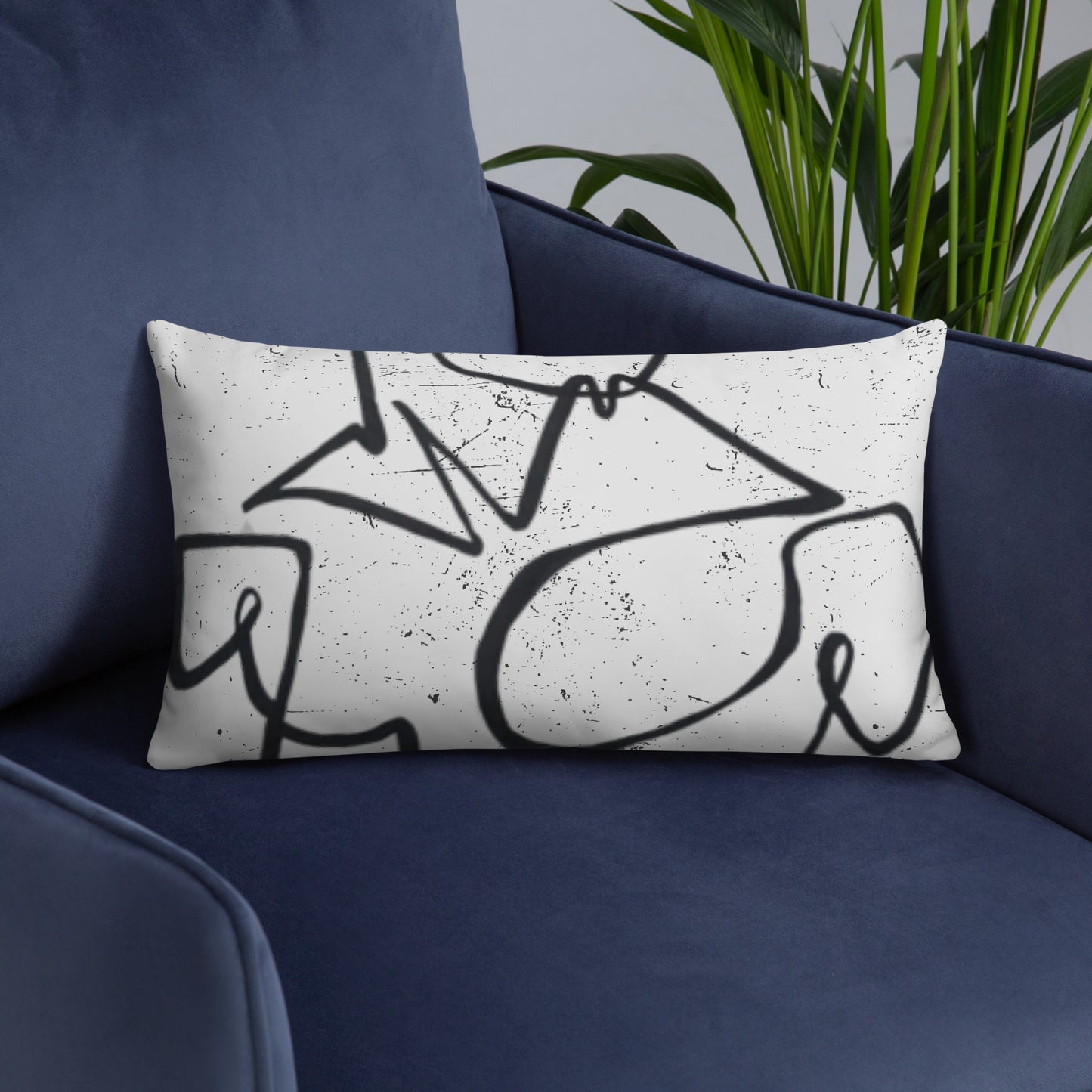 Basic Pillow - line drawing