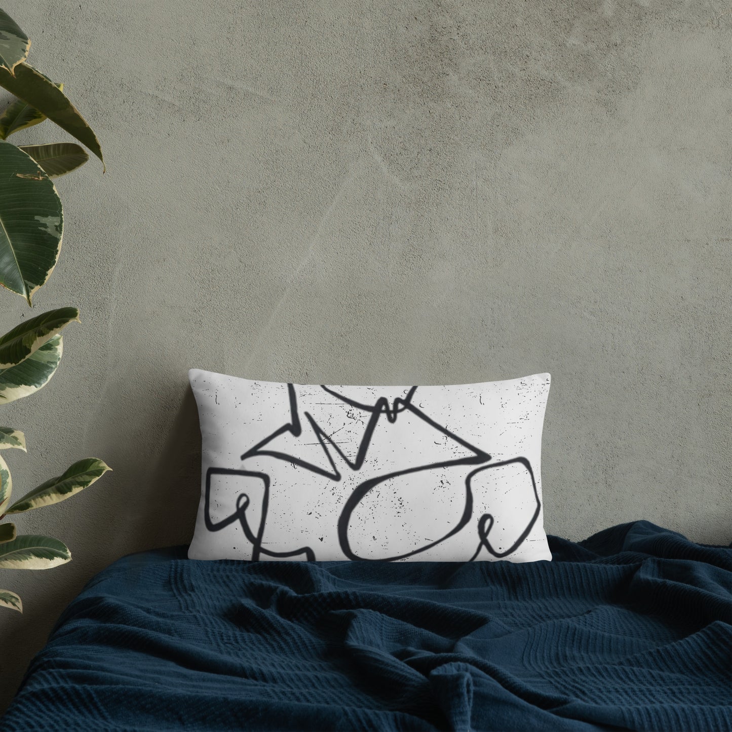 Basic Pillow - line drawing