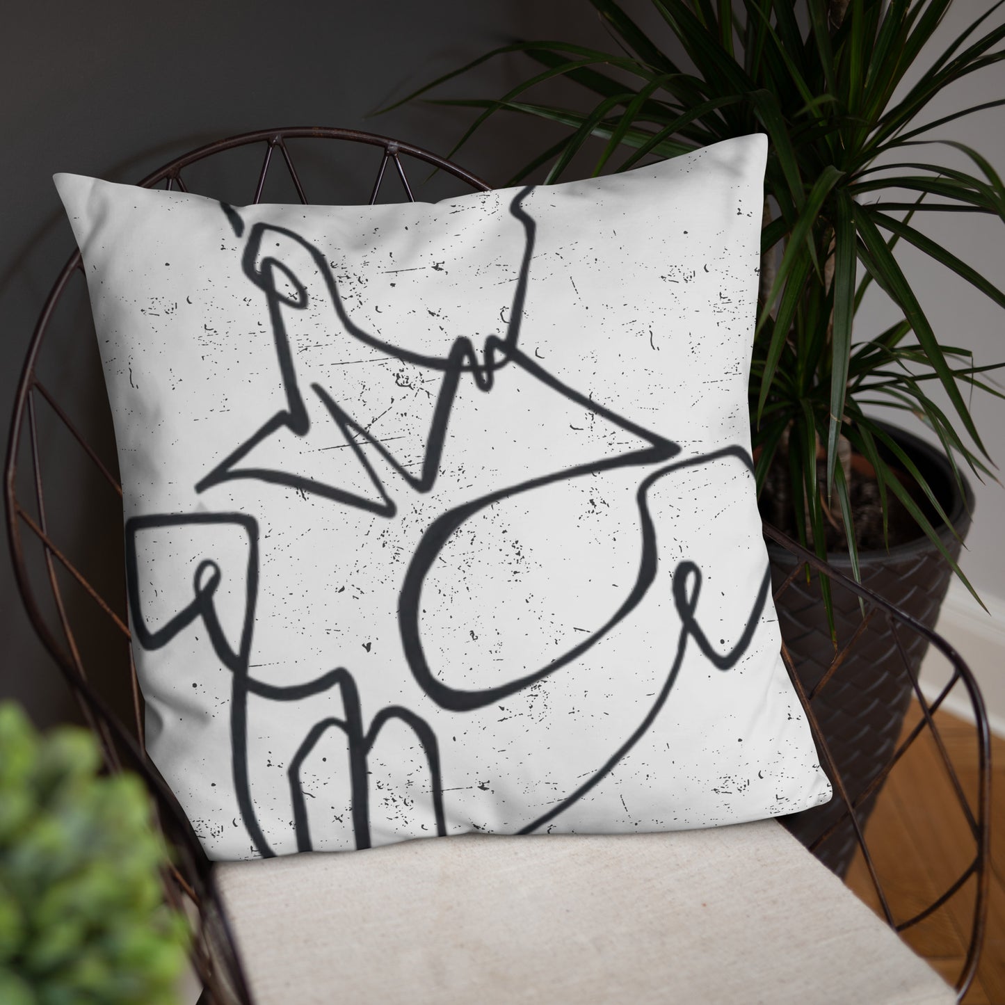 Basic Pillow - line drawing