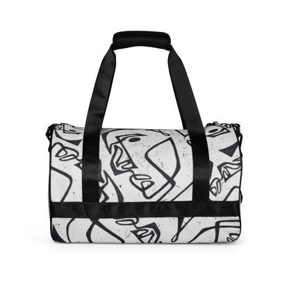 All-over print gym bag - Face