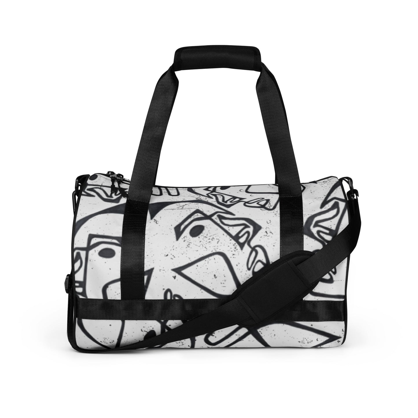 All-over print gym bag - Face