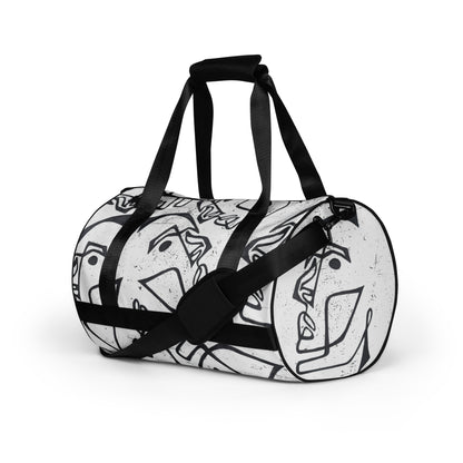 (Quality)All-over print gym bag with John 3:16