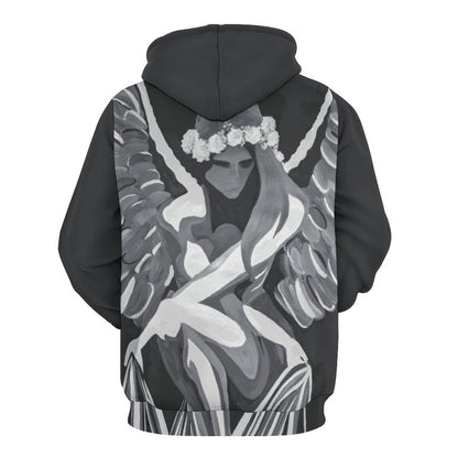 C3 Cave Hoodie for Men concrete angel print