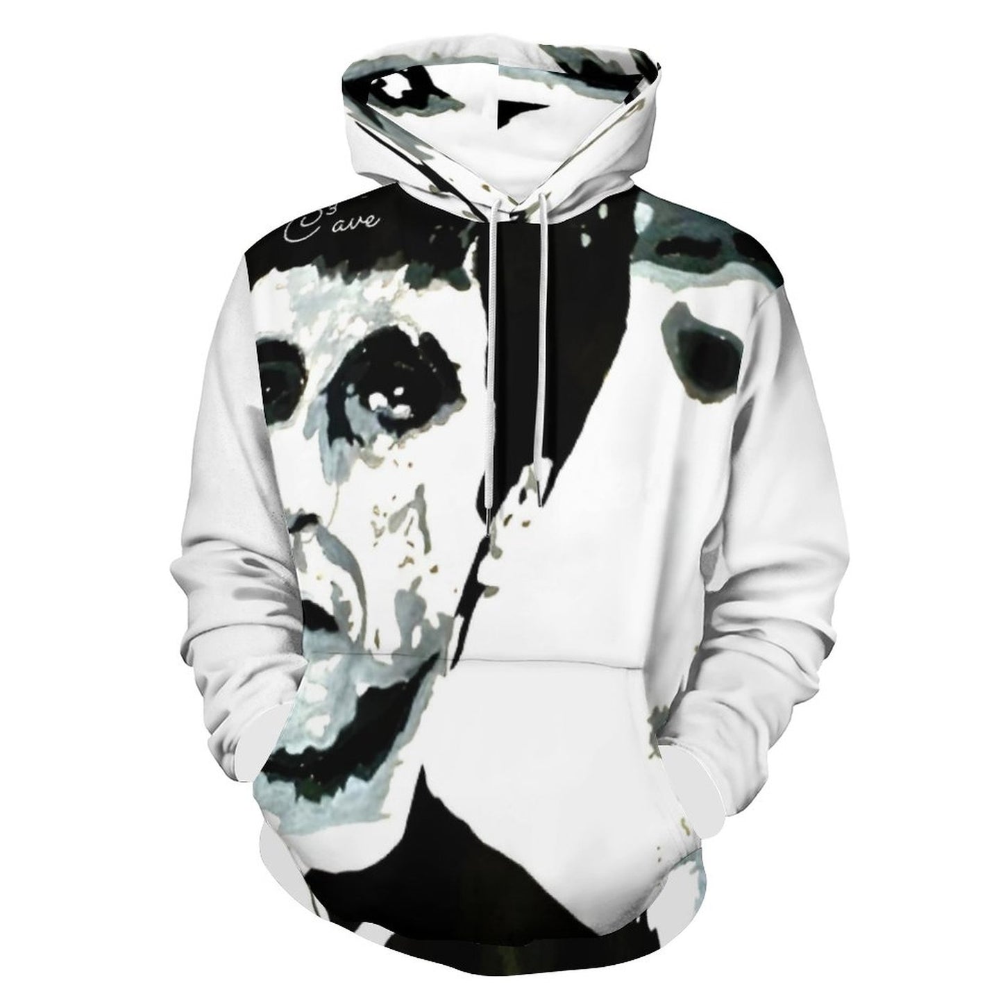 C3 Cave Al Pacino painting print - Thick hoodie - Double cap