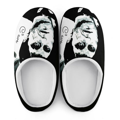 C3 Cave Al Pacino Painting printed on Men's Cotton Slippers