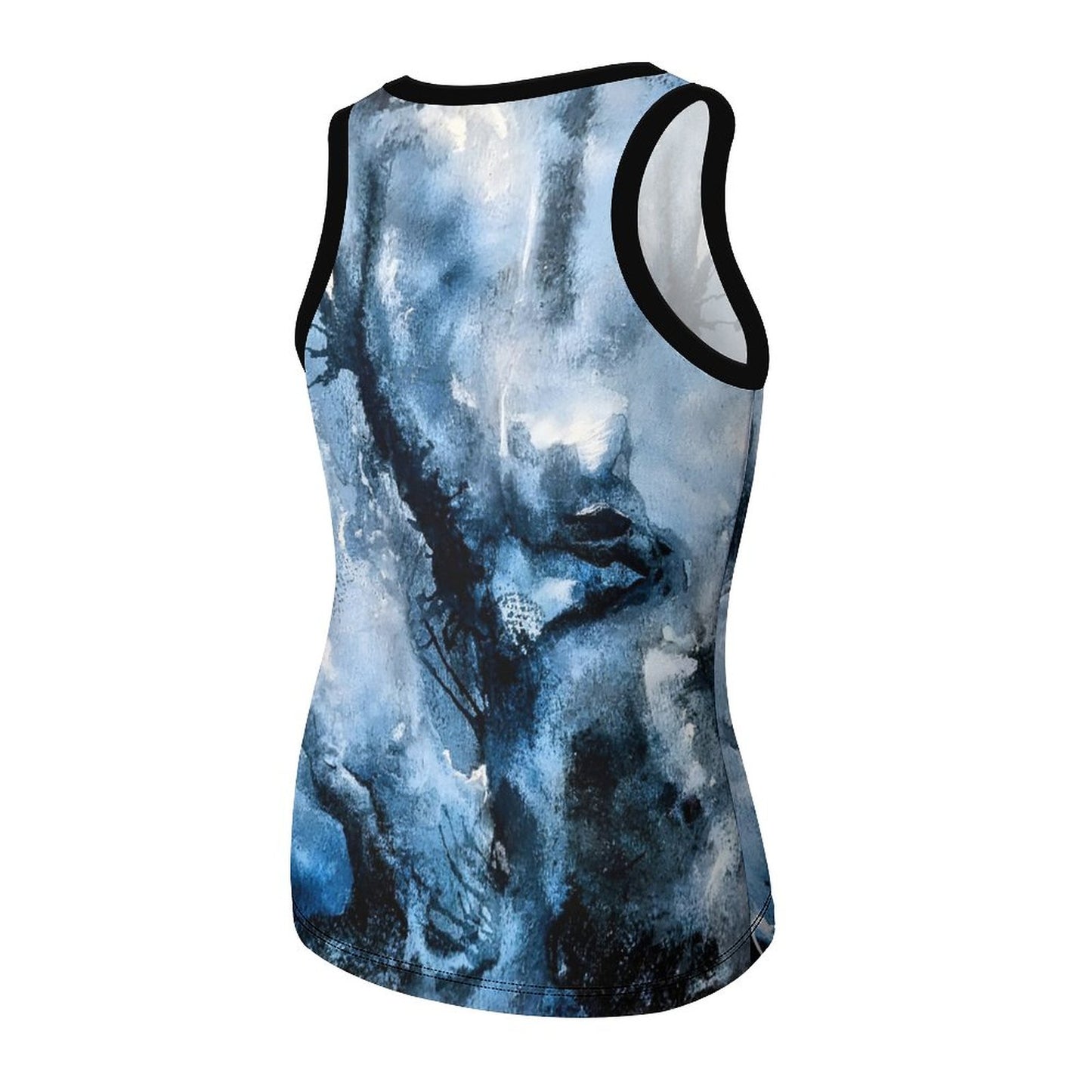 C3 Cave watercolour storm painting print vest