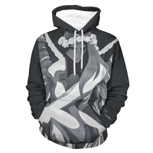 C3 Cave Hoodie for Men concrete angel print