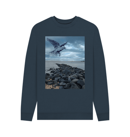 Navy Blue Mans sweatshirt