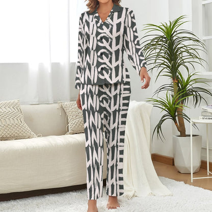 C3 Cave satin Pajama Set