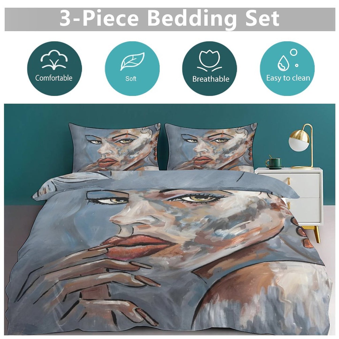 C3 Cave Bedding Set (poser print)